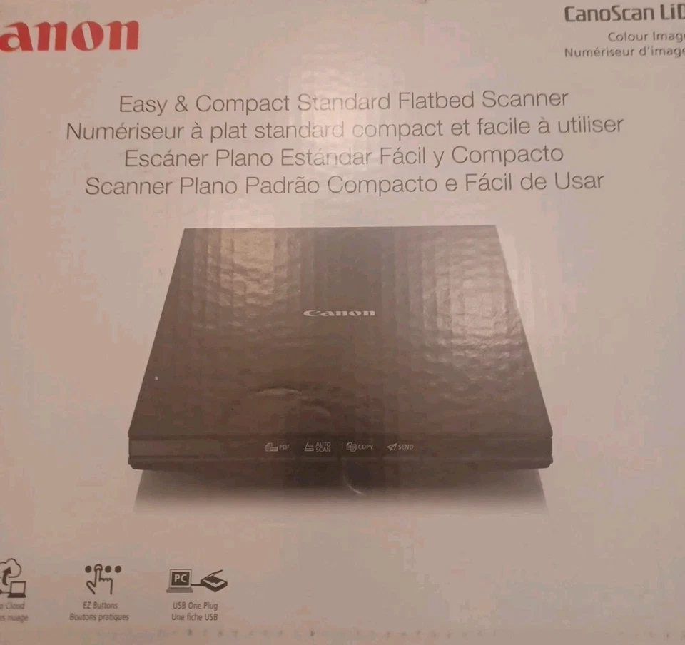 New Canon CanoScan LiDE 300 2400x2400dpi Flatbed Scanner - Black (2995C003) - Image 3 of 4