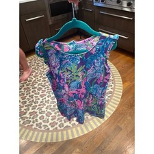 Lilly Pulitzer Patsi Romper girls 6-7