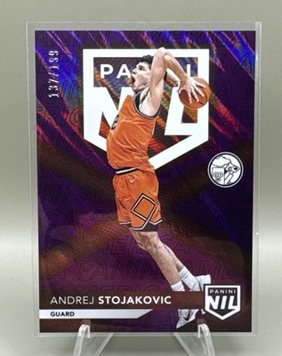 ANDREJ STOJAKOVIC 2026-27 PANINI THE NATIONAL NIL PURPLE /199 #NIL3