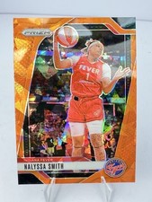 2024 Panini Prizm WNBA #137 NaLyssa Smith Ice Orange Prizms Indiana Fever