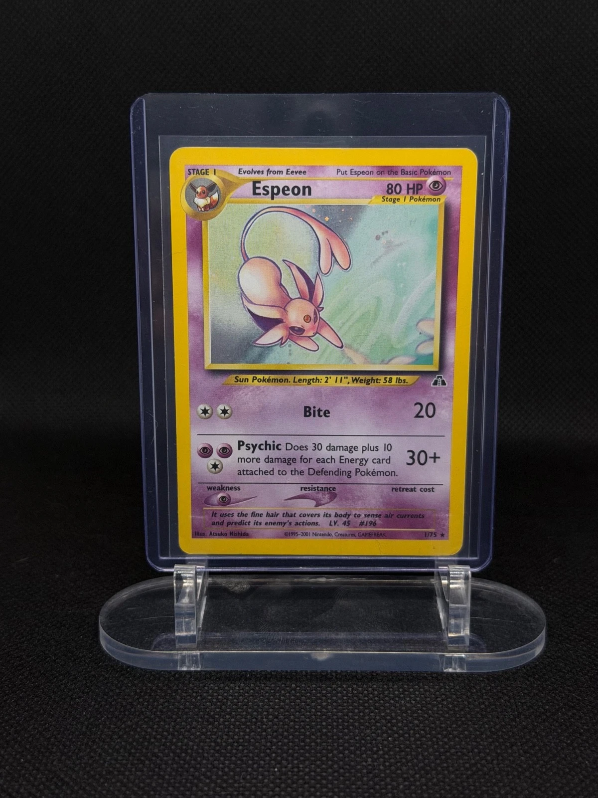 Espeon 1/75 Neo Discovery Holo