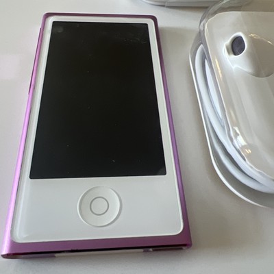 Apple iPod nano 7th Generation Purple, (16GB). New Battery | eBay