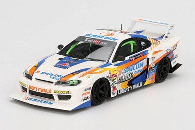 DDP Rare TSM 1/43 Nissan LB-Super Silhouette S15 Silvia No.555 FDJ 2023 TSMV0023