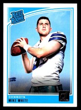2018 Donruss #335 Mike White Rookie Football Card