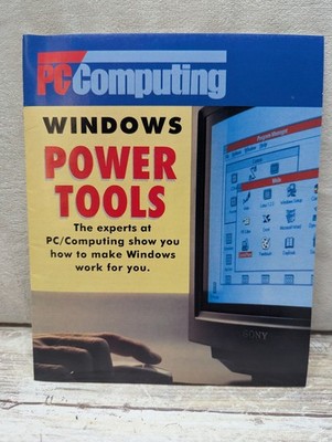 PC Computing Windows Power Tools Book Vintage 