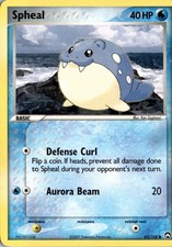 Spheal 65/108 Power Keepers Pokémon Card TCG