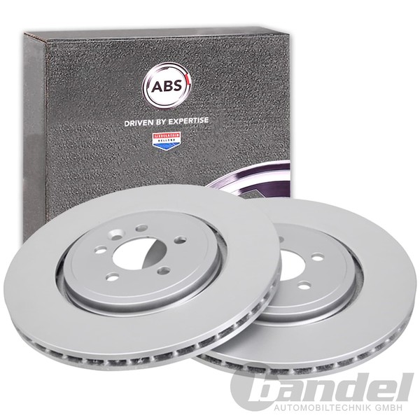 2X A.B.S. Bremsscheiben 325Mm Vorne Passend FüR MG MG-image