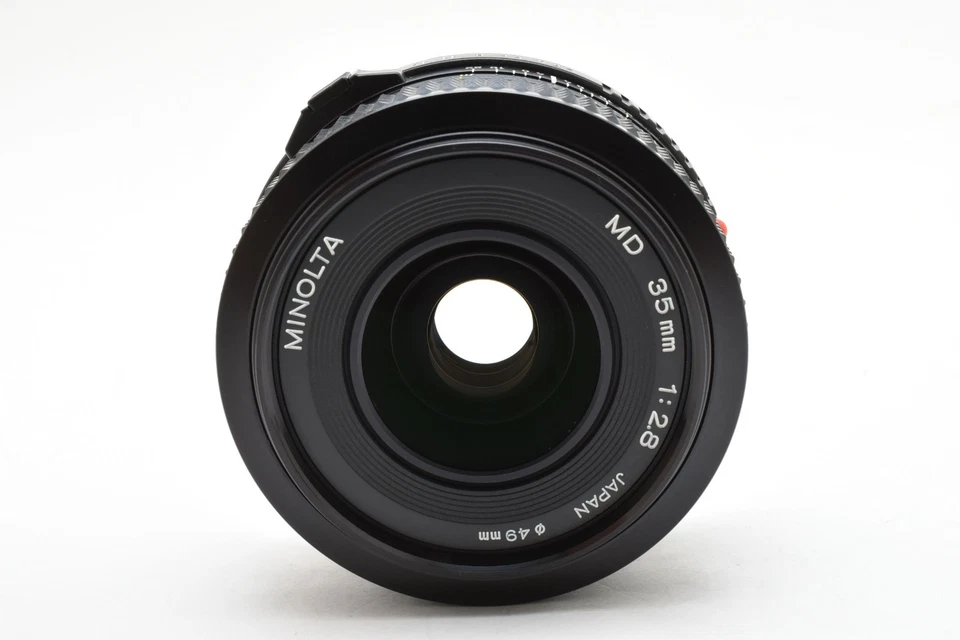 *Como Nuevo* MINOLTA Nuevo Lente MF Gran Angular MD 35mm f/2.8 de JAPÓN #4520 Foto 3 de 4