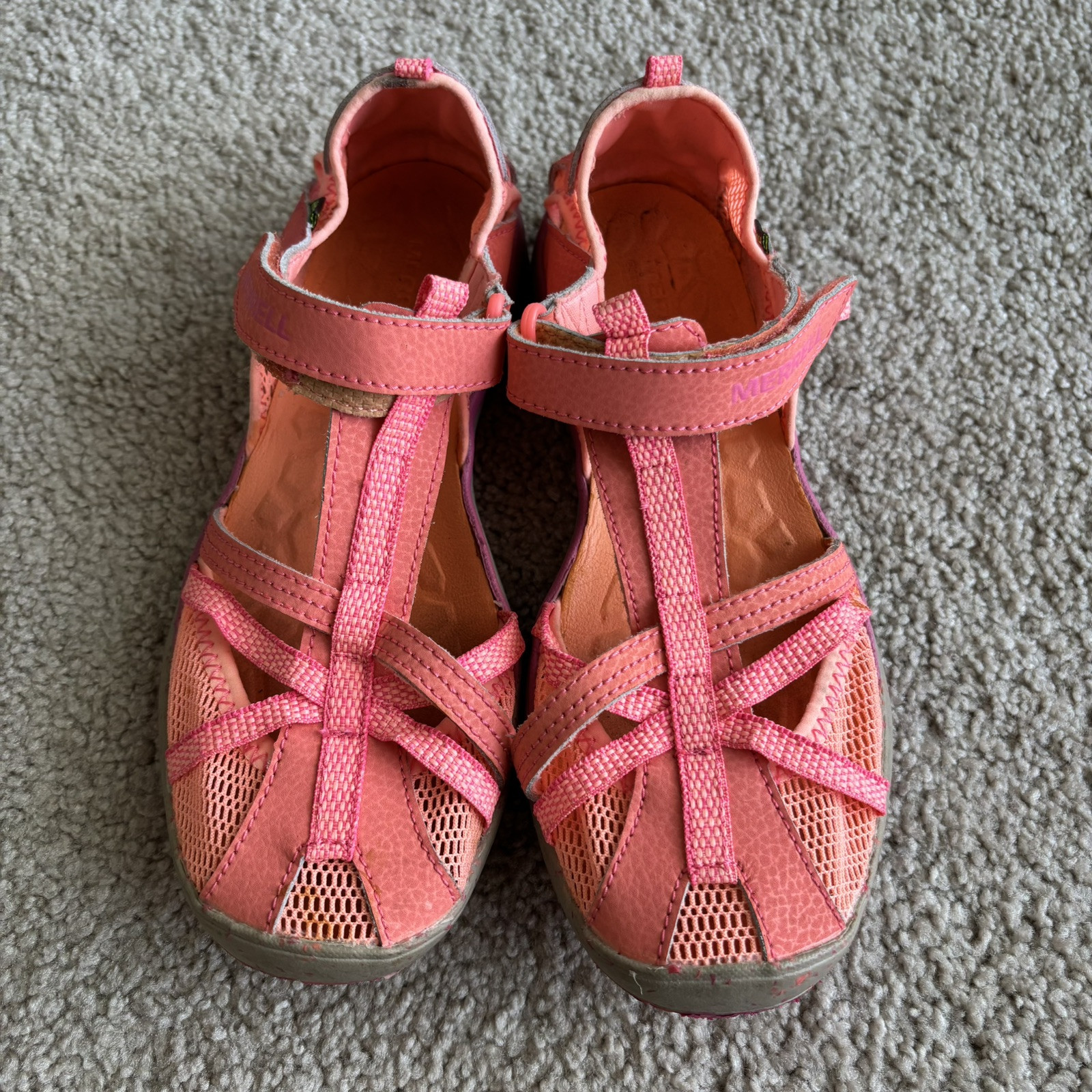 Merrell Hydro Rosa Punta Chiusa Escursionismo Gerls Sandali ~ 4 M