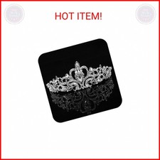 COCIDE Tiara Crystal Crowns Rhinestone Crown Bride Bridal Wedding Birthday Party