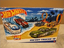Toy Trucks 10-Pack, Set of 10 Die-Cast 1:64 Scale Utility, Racing  Other Pic...