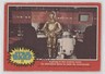 1977 O-Pee-Chee Star Wars Waiting in the Control Room #77 2o