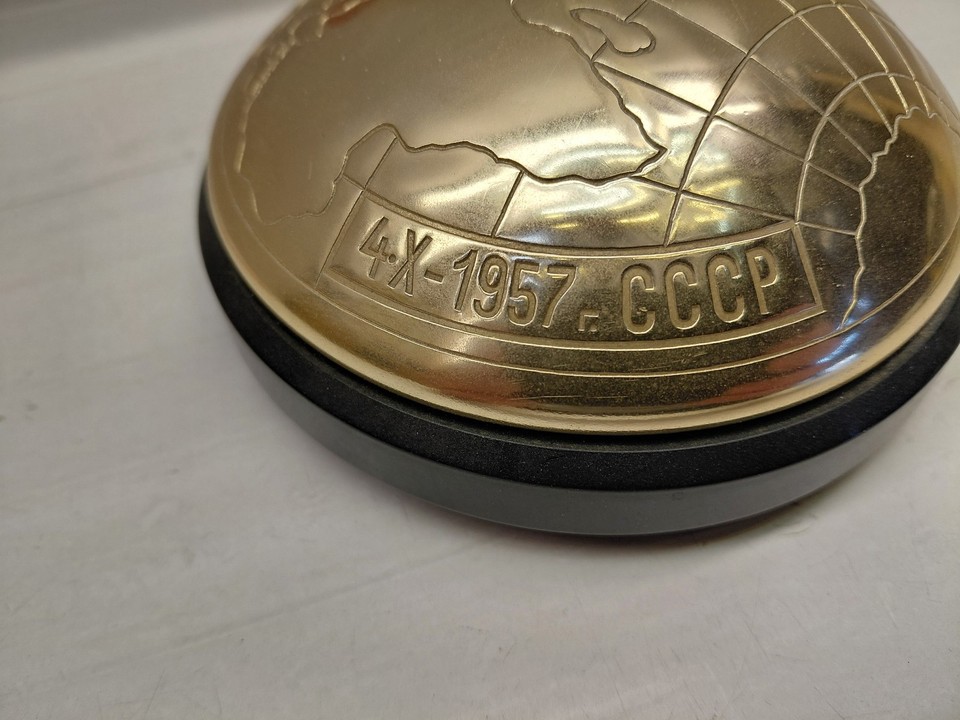 DDR UDSSR SPUTNIK SPIELUHR SPIELUHR RAR OSTALGIE 4X - 1957 CCCP WERBUNG ...