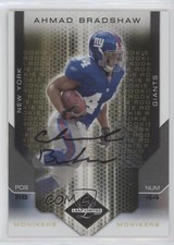 2007 Leaf Limited Rookie Monikers Gold 1/49 Ahmad Bradshaw #288 Auto z5i