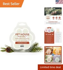 Evergreen Forest Scented Wax Melts - Pack of 2, Natural Pet Odor Eliminator