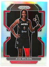 A'JA WILSON 2022 WNBA Prizm Basketball Silver MVP