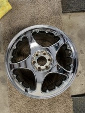 1998 Dodge Viper GTS RT/10 polished wheel, rear, 17x13