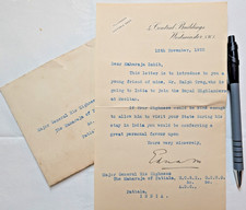 Lord Birkenhead, F. E. Smith, Churchill's Best Friend, Signed Letter 1925