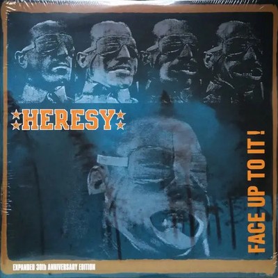 DOUBLE Heresy Face Up To It! (Expanded 30th Anniversary Edition) Vinyl LP & CD