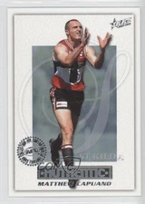 2001 Select Authentic AFL Matthew Capuano #216 Rookie RC
