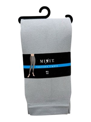 JCPenney Mixit Footless Opaque Tights Size M/L Gray