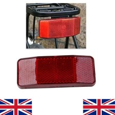 Bicycle Bike Safety Caution Warning Reflector Disc Rear Pannier Rack UK