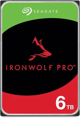 Seagate IronWolf Pro ST6000NE000 NAS interne Festplatte 6TB HDD 3.5 Zoll