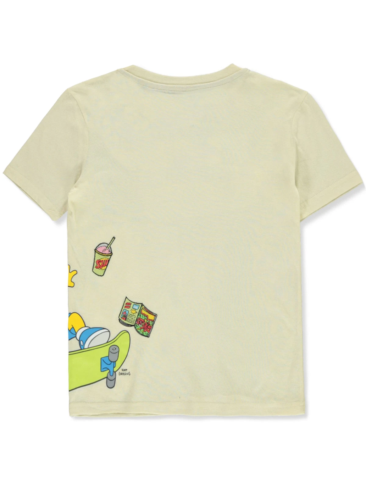 The Simpsons Boys' Bart Simpson Wrap T-Shirt