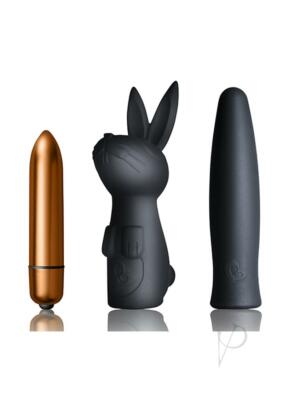 Rocks Off Vibrating Bullet Vibrator SET Silicone Clitoral Vibe Sex Toy KIT Women