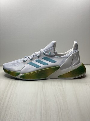 Adidas Men's X9000L4 Boost Running Shoes White / Grey / Blue Spirit Mens Size 13