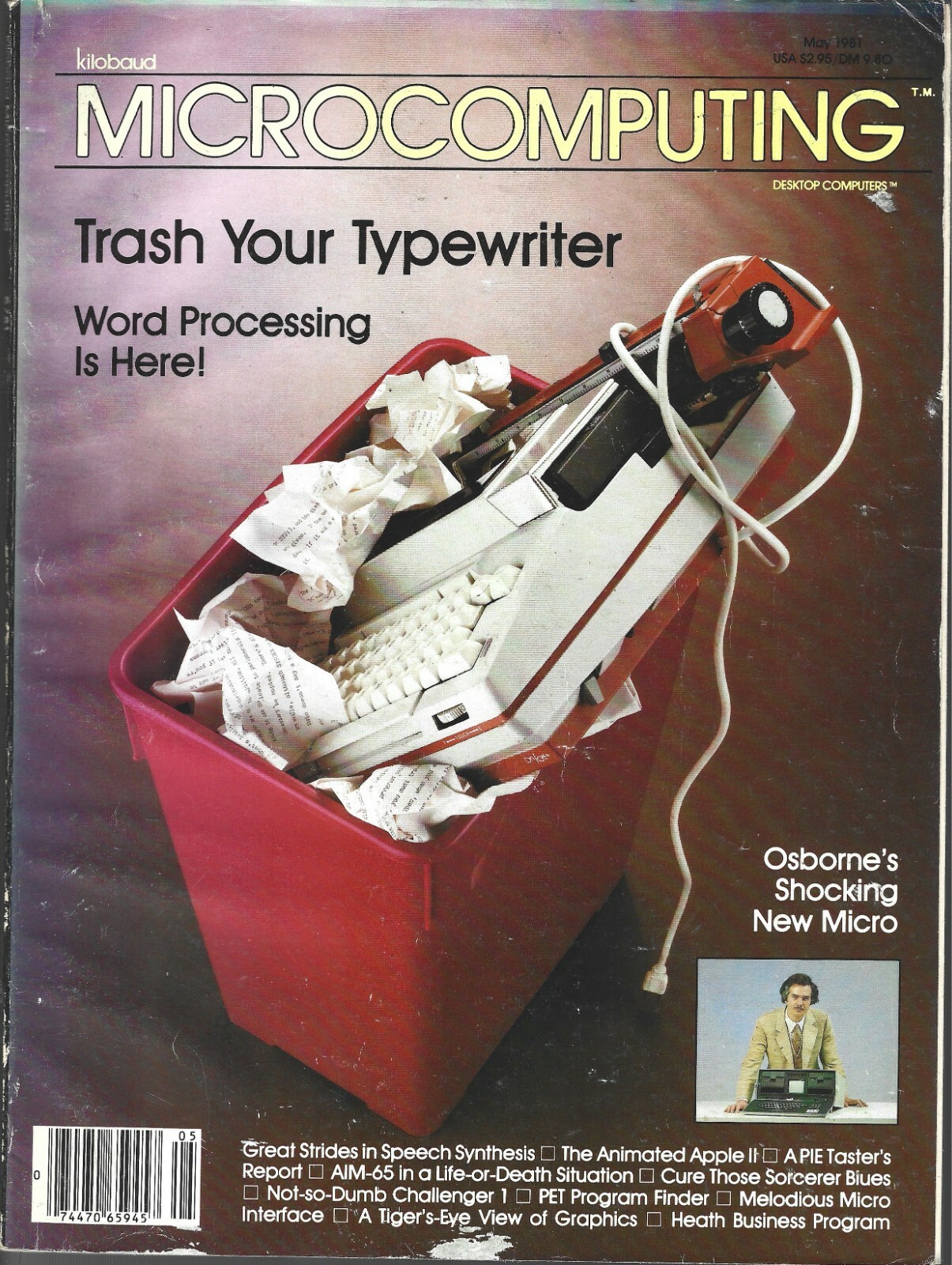 KILOBAUD MICROCOMPUTING MAGAZINE #53 5/81 MAY 1981 (GD/VG) | eBay