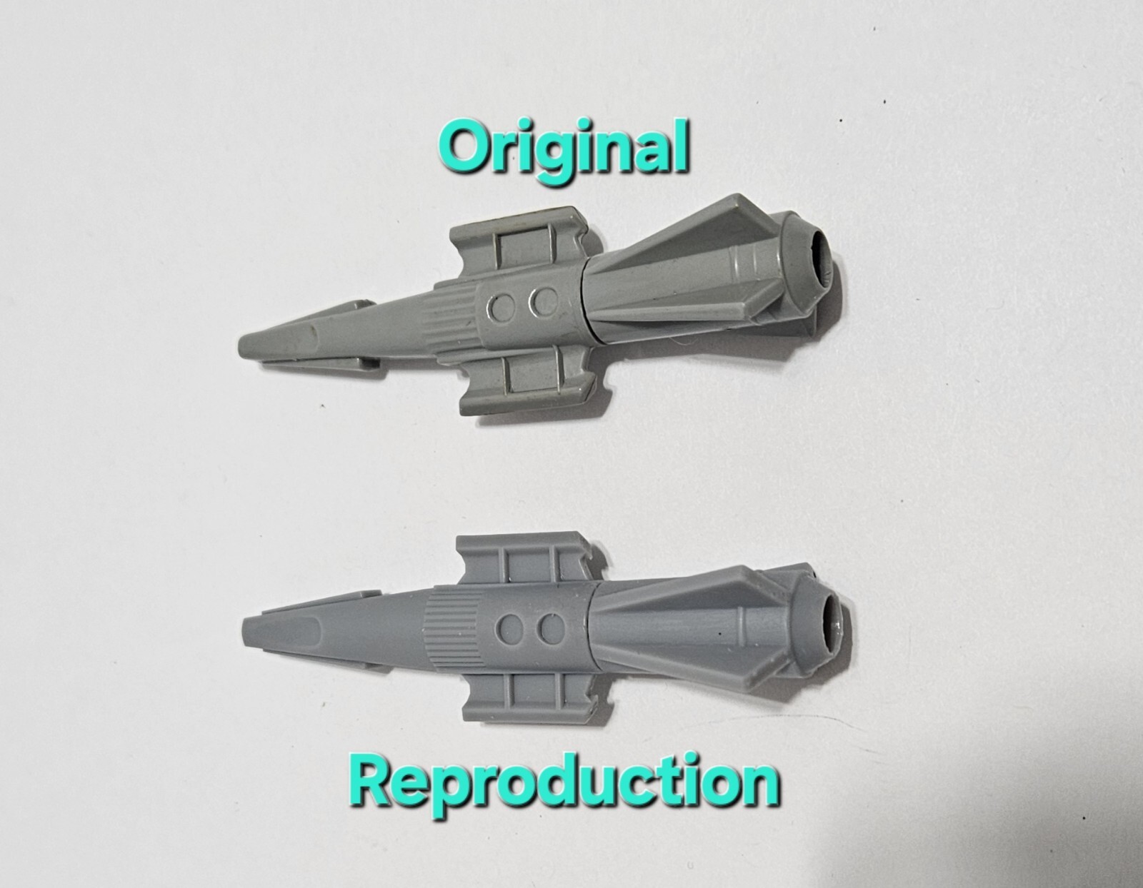 Kinner Reproduction Kenner Star Wars Y-Wing Replacement Photon Bomb, Reproduction, 2 Part ...