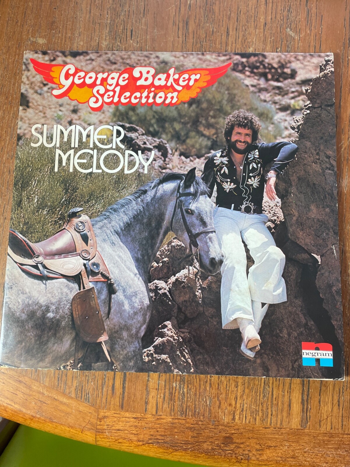 George Baker Selection Summer Melody LP Netherlands Import 1977 VG