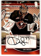 2013-14 In The Game Between the Pipes Goaliegraphs Chris Driedger Auto #A-CD