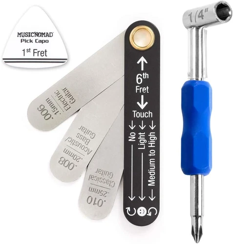 Truss Rod Neck Relief Measure and Adjust Kit Compatible with Taylor Guitars (MN6