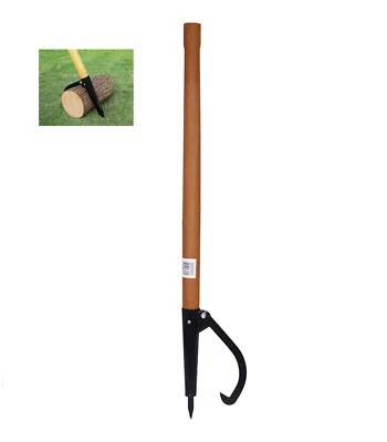 ETSG Log Peavy 49 Inch Wood Peavey Logging Tool Log Roller Steel Logging Cant Hook
