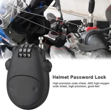 Multi-Use Bike Helmet Lock - Secure Cable Code Wire Rope (Luggage, Suitcase) 