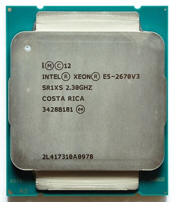 Intel Xeon E5-2670v3 12x 2.30GHz Sockel 2011-3