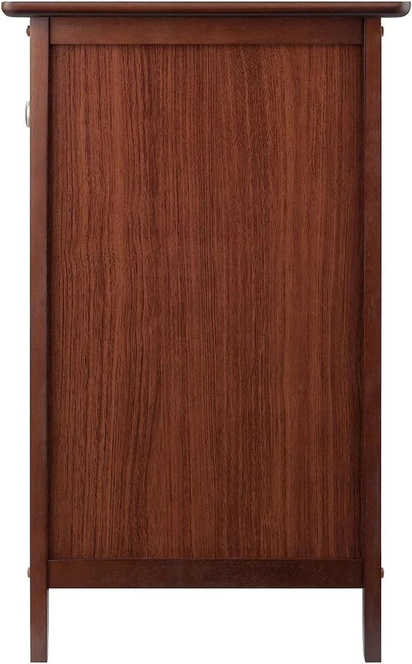 Winsome mesita de noche/mesa de acento de madera de 25 x 18,9 x 14,96 pulgadas, marrón (94215) Foto 4 de 4