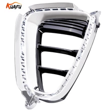 KUAFU For Kia Optima 2016-2018 Front Driver Side Chrome Fog Light Bezel 16-18