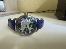 Lucien Piccard mechanical day and night watch Parts/Repair SOLD AS IS