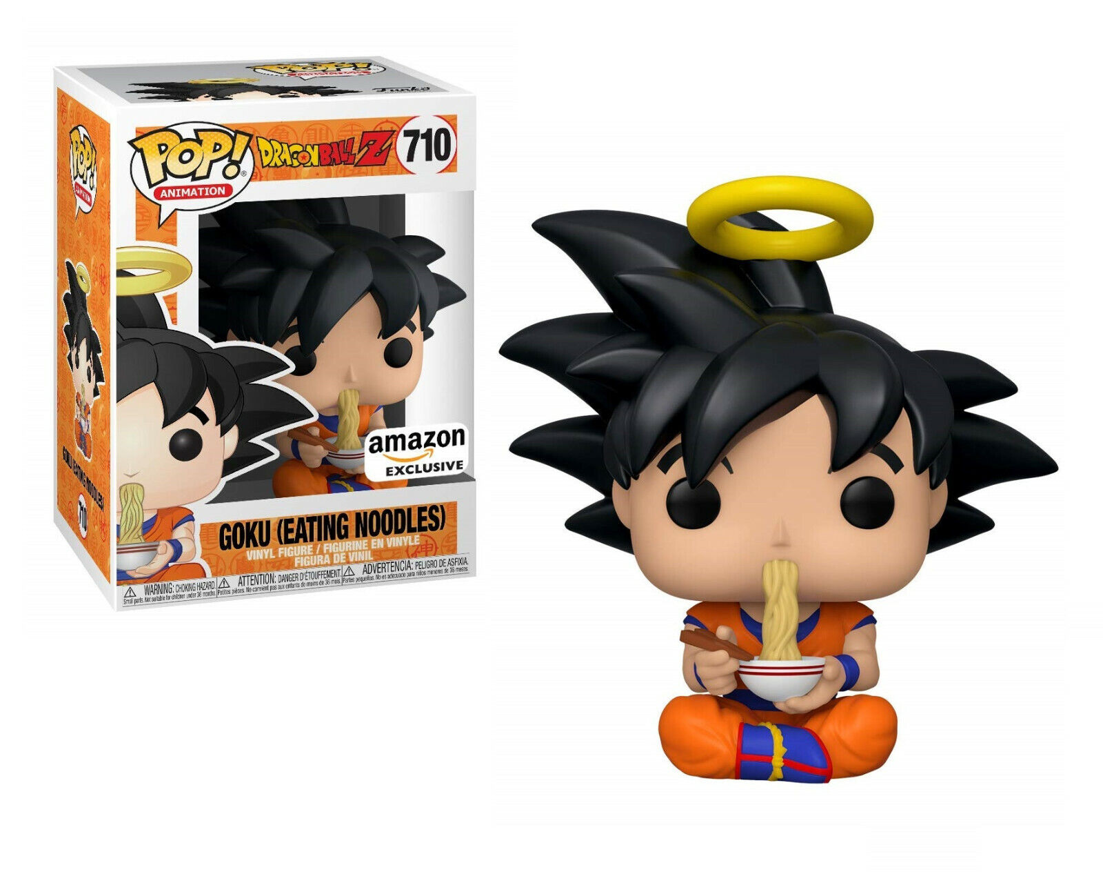 Funko Pop! Dragonball Z #710 Goku Eating Noodles  Exclusive