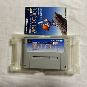Final Fantasy Mystic Quest Nintendo Super Famicom FF SFC SNES JAPAN