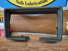 1984-1987 REGAL DASH SURROUND CLUSTER GAUGE HOUSING BEZEL GRAY/SILVER GOOD SHAPE