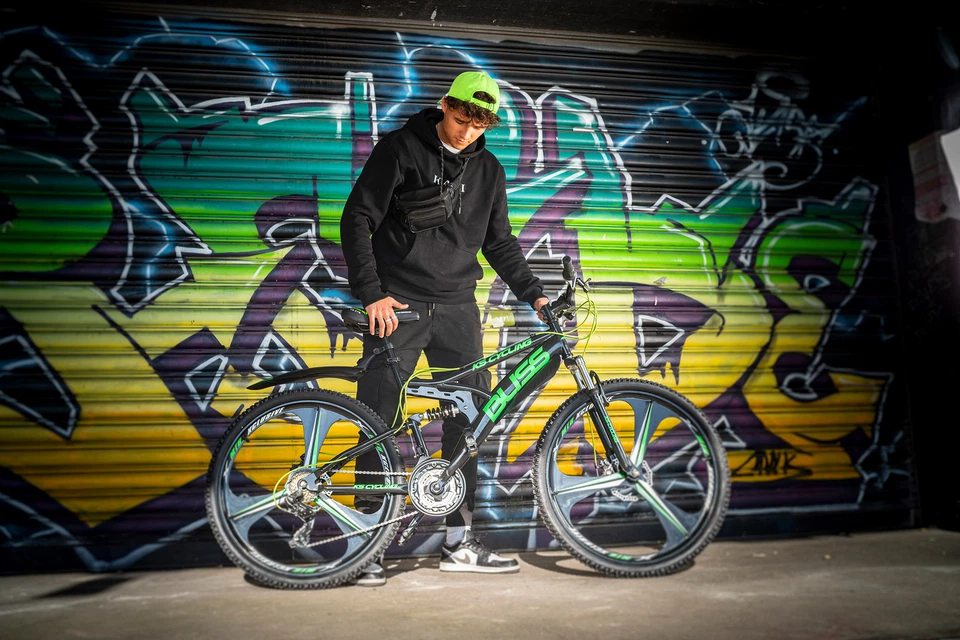 Mountainbike Fully 26 Zoll 21-Gang Bliss viele Farben MTB vollgefedert M592M - Bild 2 von 4