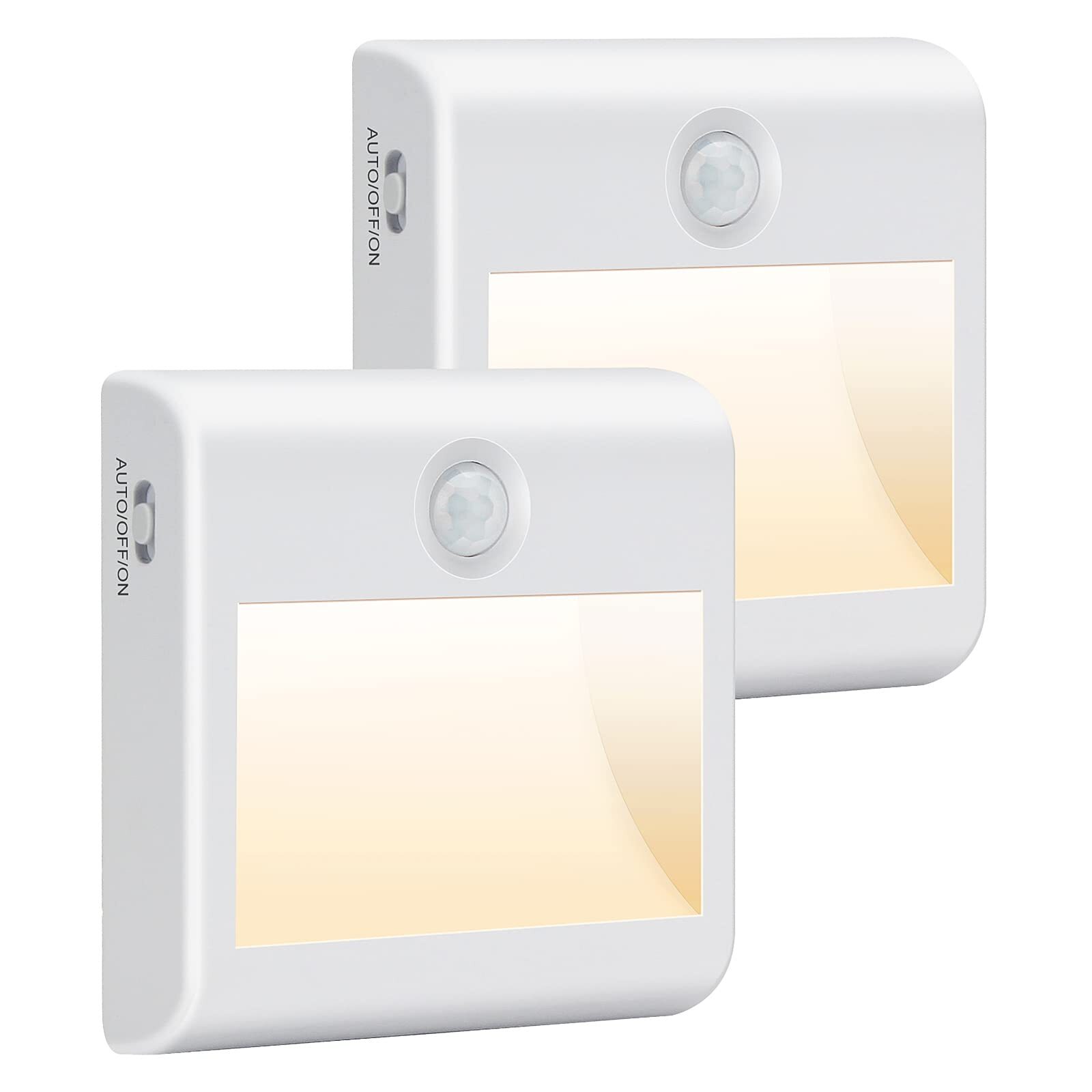 Luce Notturna Batteria, [2 Pezzi] Luce Notturna con Sensore di Movimento, AU