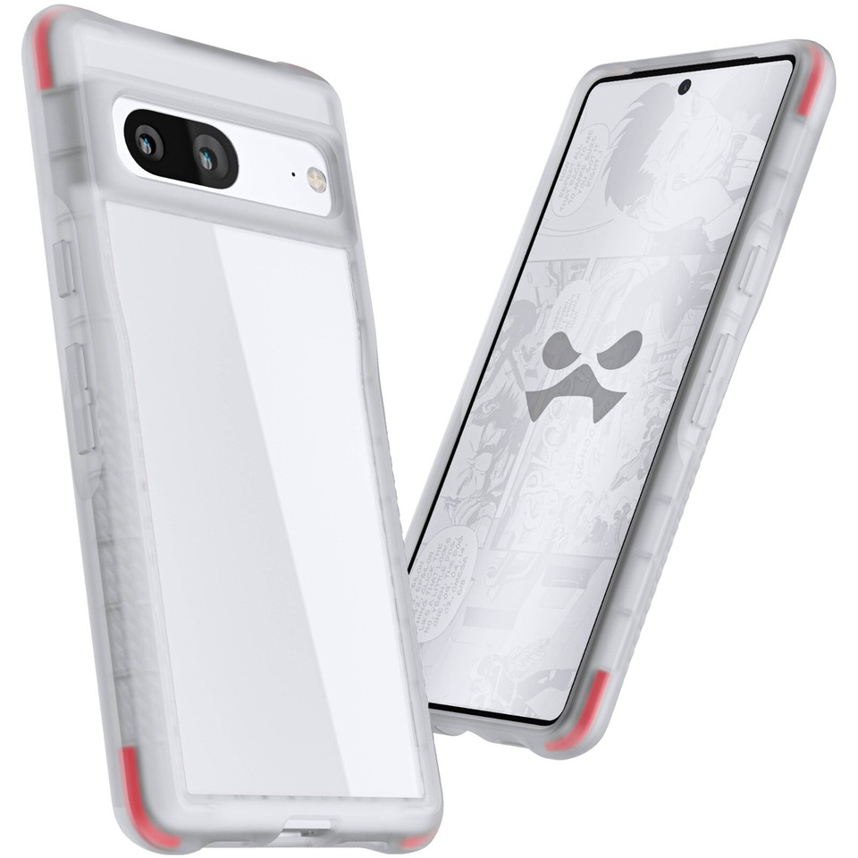 Ghostek TPU Covert Google Pixel 7A Case Clear With Ultra Slim Thin Design&Non-Slip Grip Bumper Supports Wireless Charging Shock Protective Phone Covers Designed For 2023 Google Pixel7A(6.1In)(Clear - Foto 8