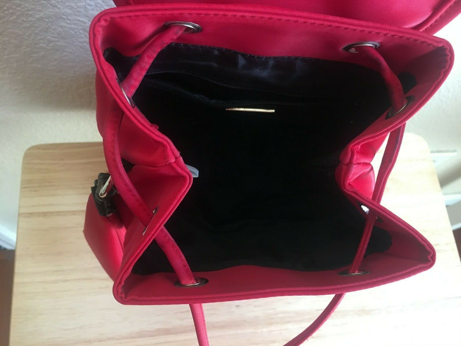 💕Jennifer Moore Red Polyester Medium Backpack💕 - image 10