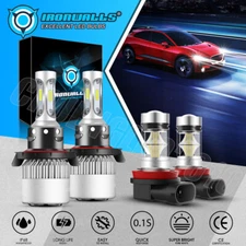 6000K H13 H11 LED Headlight High Low Beam/Fog Light Bulb For Ford Flex 2009-2025