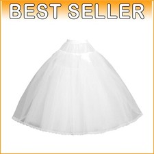 Puffy 8-Layer Tulle Petticoat for Weddings - Adjustable Fit, Comfort  Style
